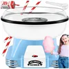 KESSER® Zuckerwattemaschine Set für dein zuhause - Mit 30x Zuckerwatte Stäbchen & Messlöffel - Retro Cotton Candy Maschine - Zuckerwatte Maschine Mit Zubehör - Höhe 22 cm - 500 W