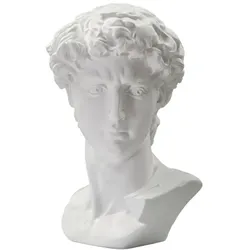 Mauro Ferretti ANTIKE WEISSE KOPFSKULPTUR 44X35,5X60 CM