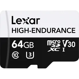 Lexar High-Endurance microSD - 100MB/s - 64GB