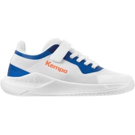 Kempa Kourtfly Handballschuhe Kinder weiß/blau 32