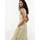 Tommy Hilfiger Trägerkleid Midi Gestreift Gelb/Grau/Weiß 36