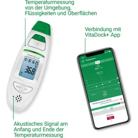 Medisana TM 750 Connect Multifunktionsthermometer weiß