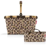 reisenthel Carrybag Leo Macchiato + Organizer Leo Macchiato - Funktionaler Taschen-Organizer: Für noch mehr Ordnung in Ihrer reisenthel Einkaufskorb