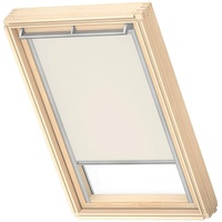 VELUX Original Dachfenster Verdunkelungsrollo, mit Grauer Führungsschiene, Hellbeige, für GGL P08, GGU P08, GHU P08, GPL P08, GPU P08