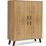 Konsimo Frisk Skandinavische Kommode - natürliche Eiche - Konsimo