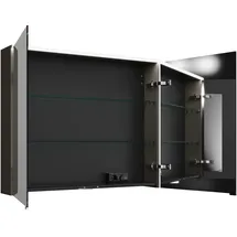 Burgbad Eqio 100 cm grau glanz LED-Waschtischbeleuchtung