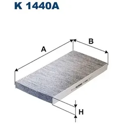 FILTRON Pollenfilter für VW Id.3 Skoda Enyaq Iv Id.4 Audi Q4 Cupra Born Id.5 Id. Buzz Id.7 Tavascan K1440A