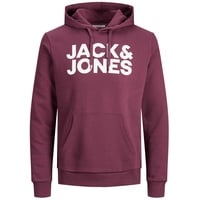 JACK & JONES Herren Jjecorp Logo Sweat Hood Noos Kapuzenpullover, Navy Blazer, XXL