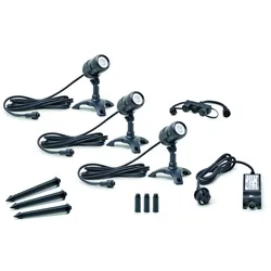 Oase Teich-Gartenbeleuchtung LunAqua Connect S Set 3​