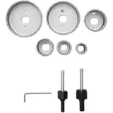 Trotec Lochsägen-Set aus Karbid (Hartmetall) - TROTEC