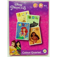 Disney Princess / Prinzessinnen - Junior Quartett Kartenspiel - 32 Karten NEU