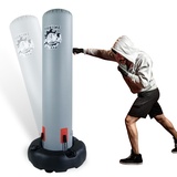 CCLIFE Boxsack Erwachsene Freistehender Aufblasbare Standboxsack Kinder Boxing Trainer Heavy Duty, Mit Pumpe