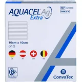 tovalcare gmbh AQUACEL Ag Extra 10x10 cm Kompressen