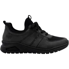 Rieker Slip-On Sneaker Damen Grau/Schwarz 37