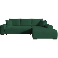 Xxxl Ecksofa, Grün, Textil, 3-Sitzer, 270x185 cm, Wohnzimmer, Sofas & Couches, Wohnlandschaften, Ecksofas