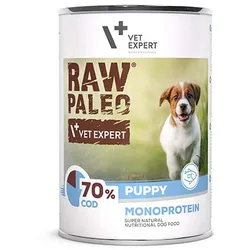 VETEXPERT Raw Paleo Kabeljau Cod Puppy 400g
