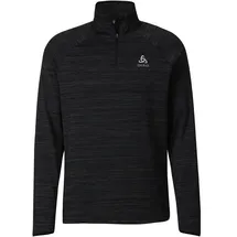 Odlo Herren ZIP-OBERTEIL Mid layer 1/2 zip STEAM, (595652-15015) - S