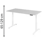 baselite Schreibtisch BaseLite grau / Weiß