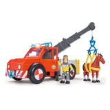 Simba Feuerwehrmann Sam Phoenix mit Figur und Pferd