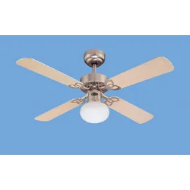 Westinghouse Vegas 105 cm Deckenventilator weiß/kiefer mit Licht
