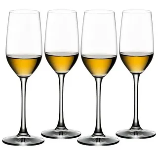 Riedel Tequila Glas 4 Stück im Set 4er Set, klares Kristallglas, maschinell gefertigt