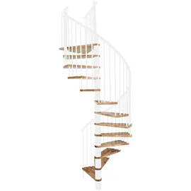 Minka Spindeltreppe Spiral Effect 38 - 305,5 cm Aluminium/Holz/Metall/Stahl
