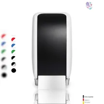 Blanc HYGIENIC Toilettenpapierspender Doppelrollen Blanc Cosmos