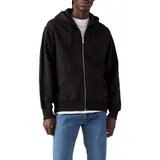 Levi's Authentic Full Zip Kapuzenjacke Herren Schwarz XL