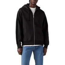 Levi's Authentic Full Zip Kapuzenjacke Herren Schwarz XL