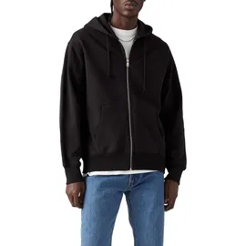 Levi's Authentic Full Zip Kapuzenjacke Herren Schwarz XL