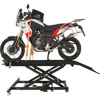 Trutzholm Hydraulische Motorradhebebühne XL 560 kg Scherenhub Breite 60,5
