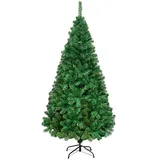 Costway Künstlicher Weihnachtsbaum Grün 180 cm