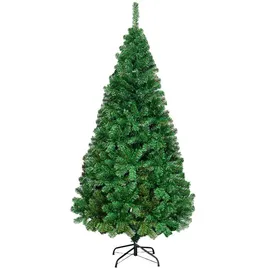 Costway Künstlicher Weihnachtsbaum Grün 180 cm