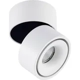 ARCCHIO Rotari 1-flg. 10 cm dimmbar Aluminium/weiß