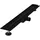 luxebath Duschrinne 70 cm 2in1 befliesbar Edelstahl Schwarz