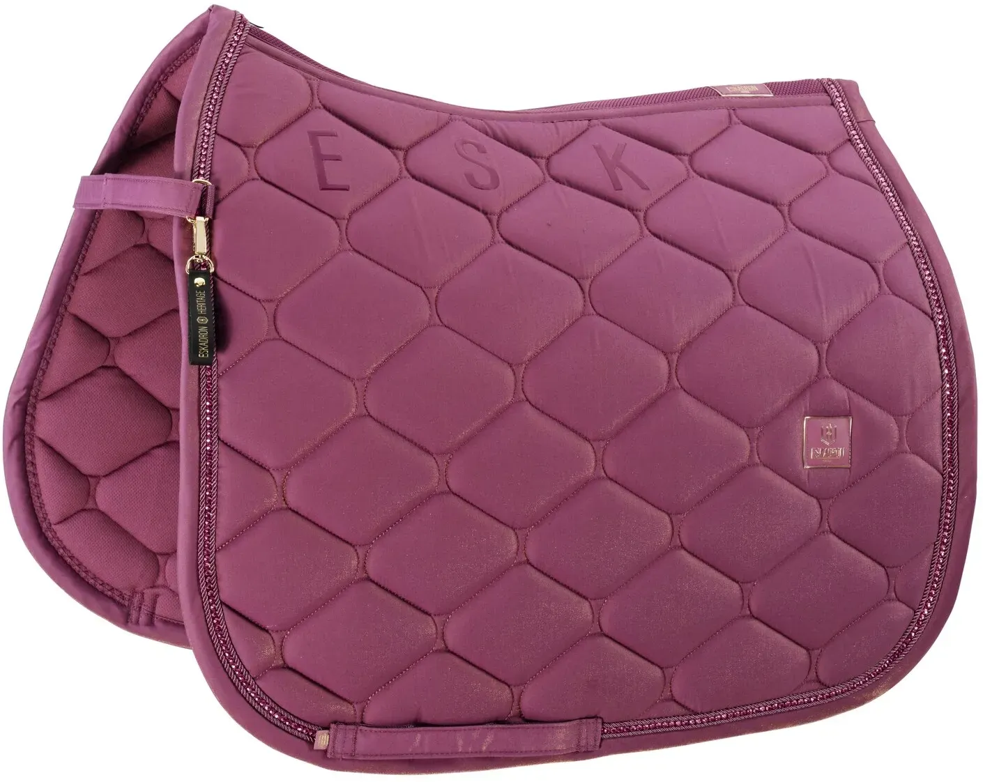 ESKADRON Heritage Schabracke Glam Crystal wildberry Pony Dressur
