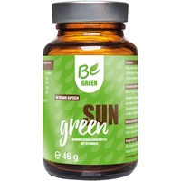 BeGreen Sun Green | Vitamin D3-K2-Magnesium-Omega-3-Kapseln hochdosiert | 3.000 IE Vitamin D3 und 150 μg Vitamin K2 pro Kapsel | 100% vegan ohne Zusätze | 60 Stück | in Deutschland hergestellt