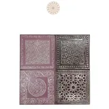 Marrakesch Orient & Mediterran Interior Orientalisches Wandbild Wanddeko Sahra -3- 30cm aus Metall