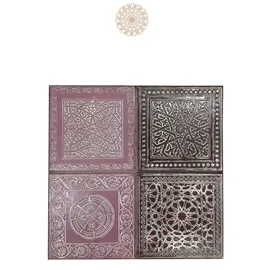 Marrakesch Orient & Mediterran Interior Orientalisches Wandbild Wanddeko Sahra -3- 30cm aus Metall