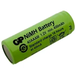 4x GP Akku 2/3 AAA 1,2V / 400mAh GP40AAAM Micro NiMH Akku Höhe 29,7mm