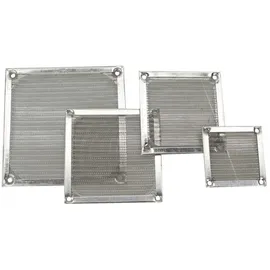InLine InLine® Lüftergitter, Aluminium Filter, 92x92mm