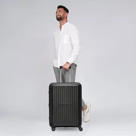 pactastic Collection 01 4-Rollen Cabin 67 cm / 71 l schwarz/metallic