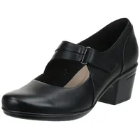 Clarks Damen Emslie Lulin Kleid Pumpe, Schwarz, 39.5 EU - 39.5 EU