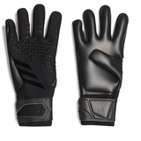 adidas Unisex Goalkeeper Gloves (W/O Fingersave) Predator Competition Goalkeeper Gloves, Black/Black/Black, HY4074, 9