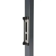 Locinox Schließblech mit Anschlag für Rohrrahmenschloss 255x57,7x8 mm Edelstahl