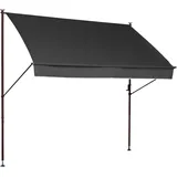 Angerer Klemmmarkise Style Anthrazit 150 cm x 300 cm