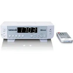 Lenco KCR-100 - Radio - 2 x 1 Watt - weiß