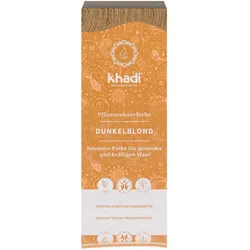 Khadi Pflanzenhaarfarbe Dunkelblond 100 g
