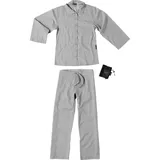 Traveler's Tree Damen Travel Insect Shield Pyjama Set (Größe L, grau)