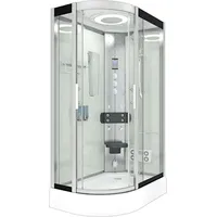 Acquavapore - Duschkabine Komplettdusche Fertigdusche Dusche D60-70T1L 120x80 cm ohne 2K Scheiben Versiegelung